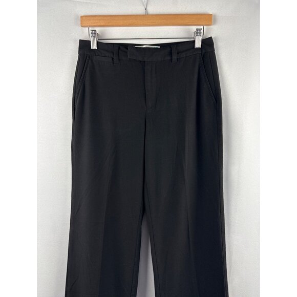 Old Navy Essential Stretch Black Pants Size 4 Regular - Picture 1 of 6